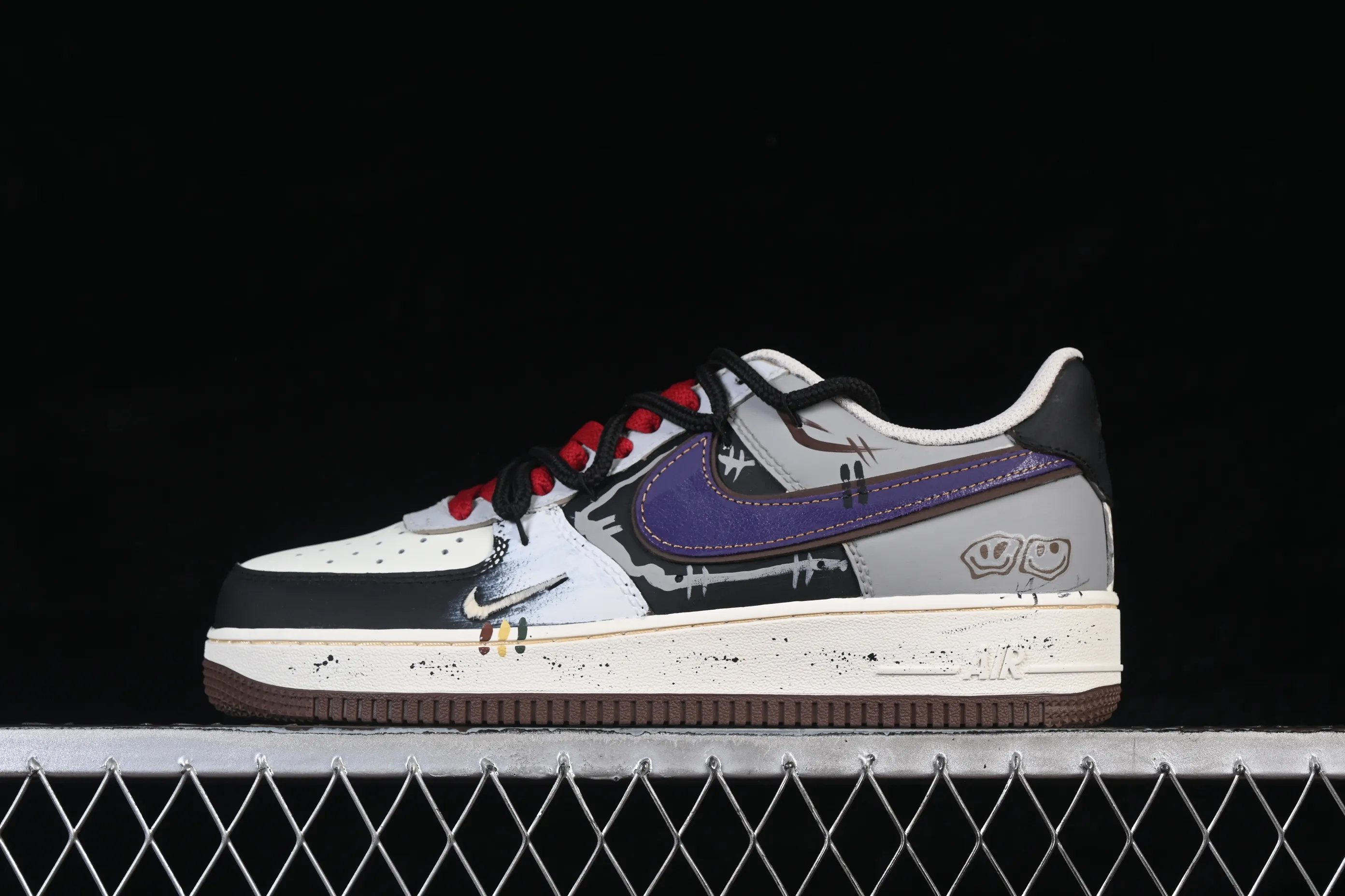 All categories Nk Air Force 1 Air Force series Nk Air Force 1 Low Air Force low top Nike Air Force 1'07 Low "Boundary Break Graffiti" Hand-painted graffiti Breaking graffiti Air Force 1 low-top casual sneakers LJ8822-121